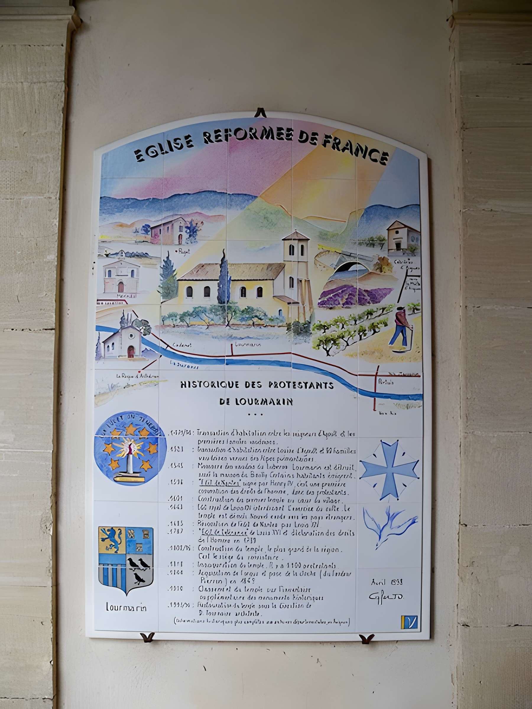 Temple protestant de Lourmarin