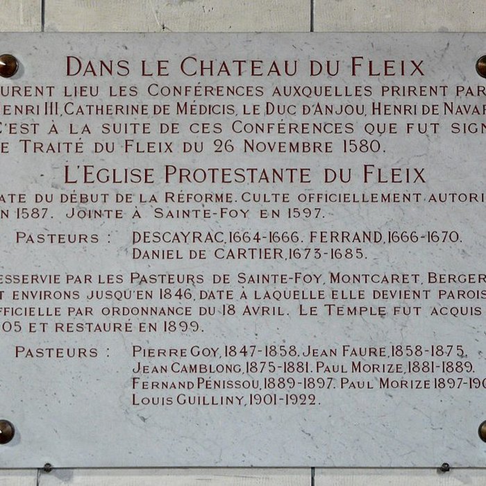 Photo de Temple protestant du Fleix