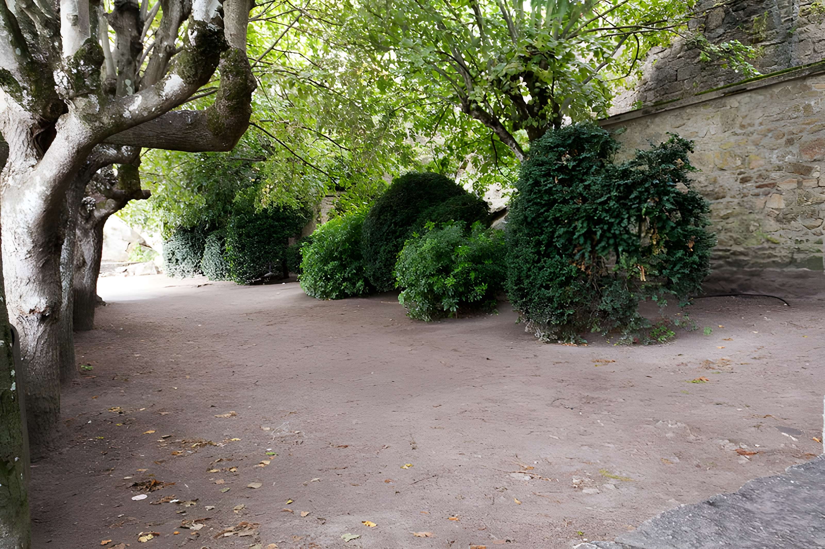 Terrasse de la Maison Rouge du Mont-Saint-Michel 