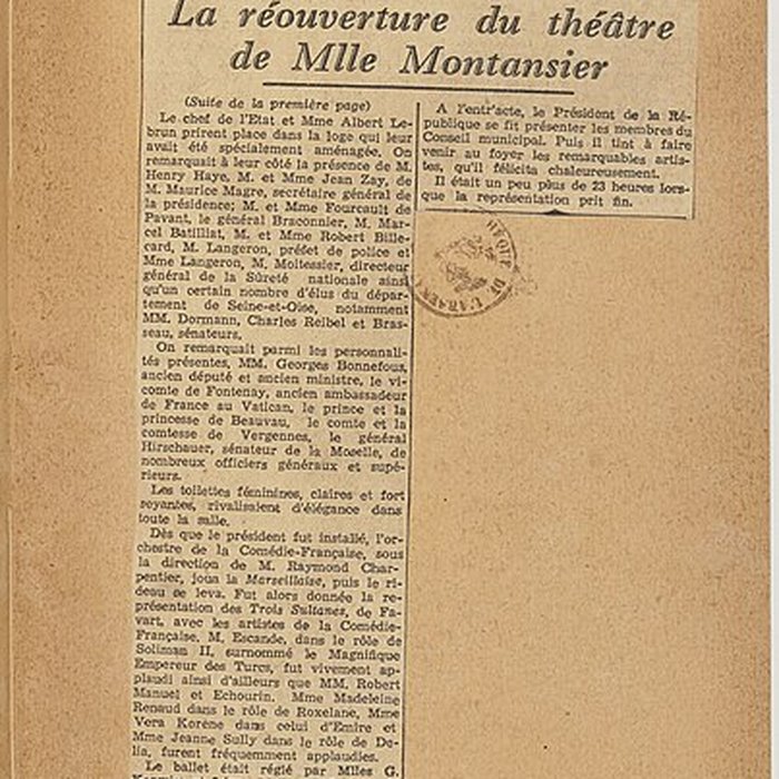 Photo de Théâtre Montansier de Versailles