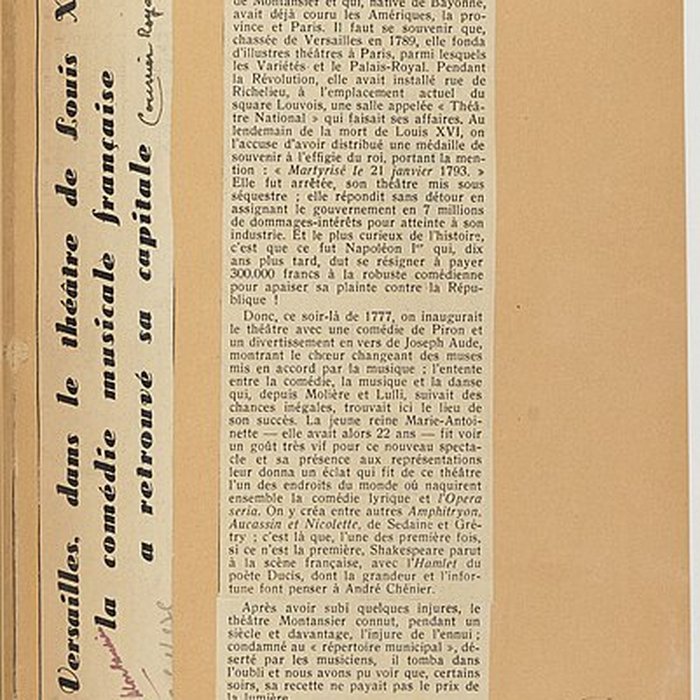 Photo de Théâtre Montansier de Versailles