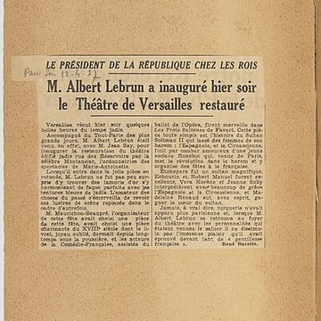 Théâtre Montansier de Versailles