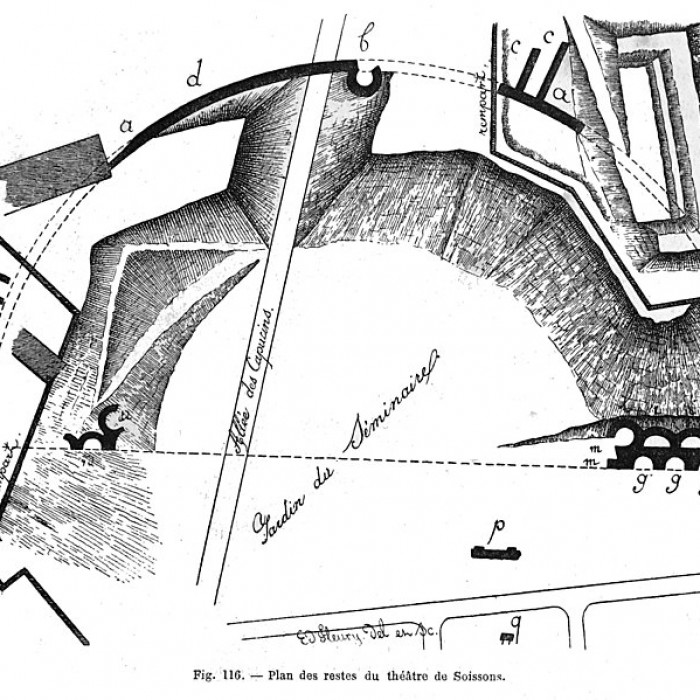 Photo de Théâtre romain de Soissons