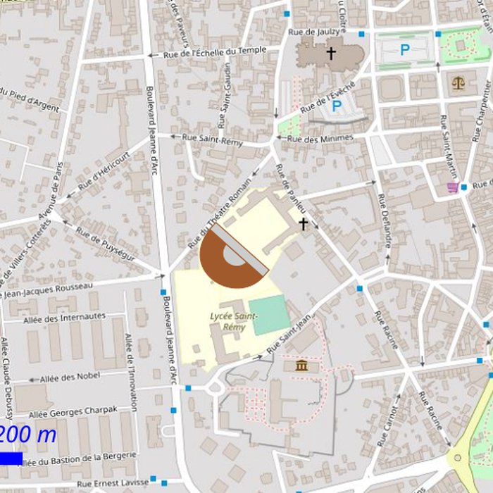 Photo de Théâtre romain de Soissons