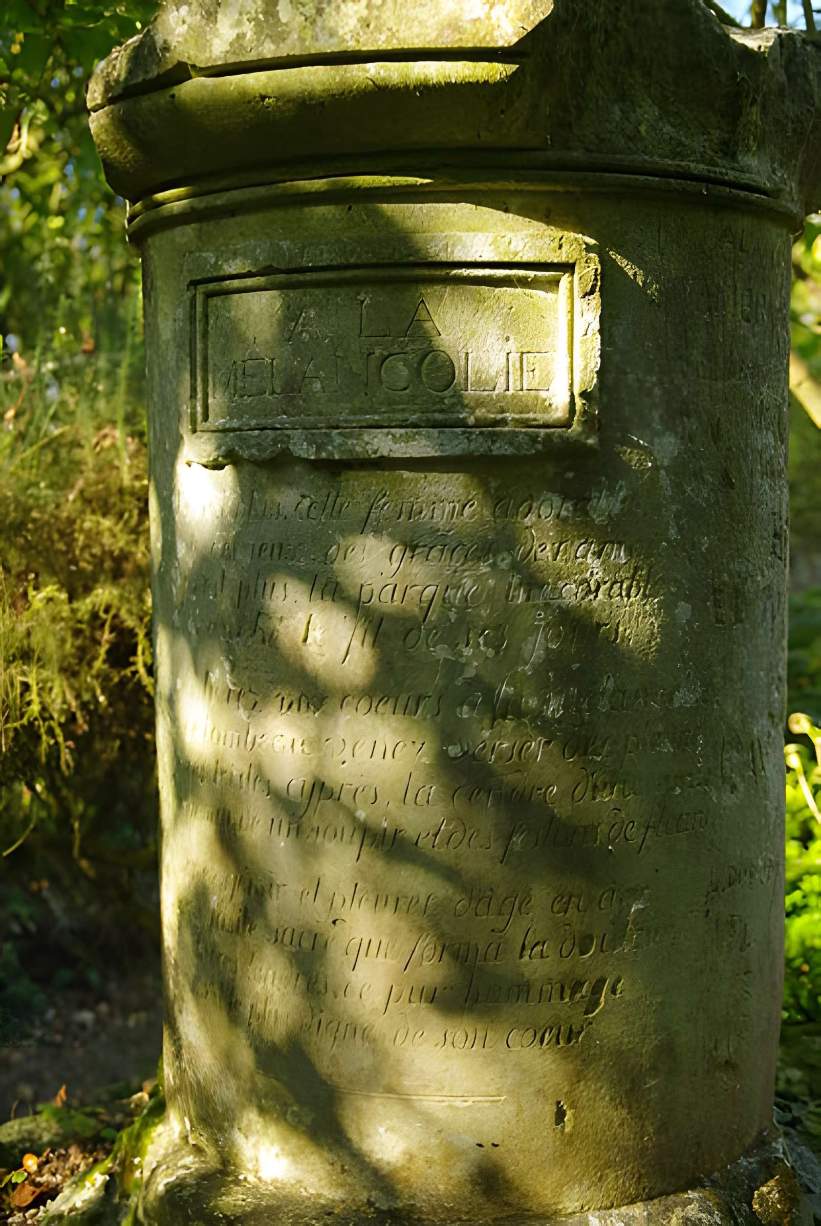Tombeau de Marie Joly à Soumont-Saint-Quentin