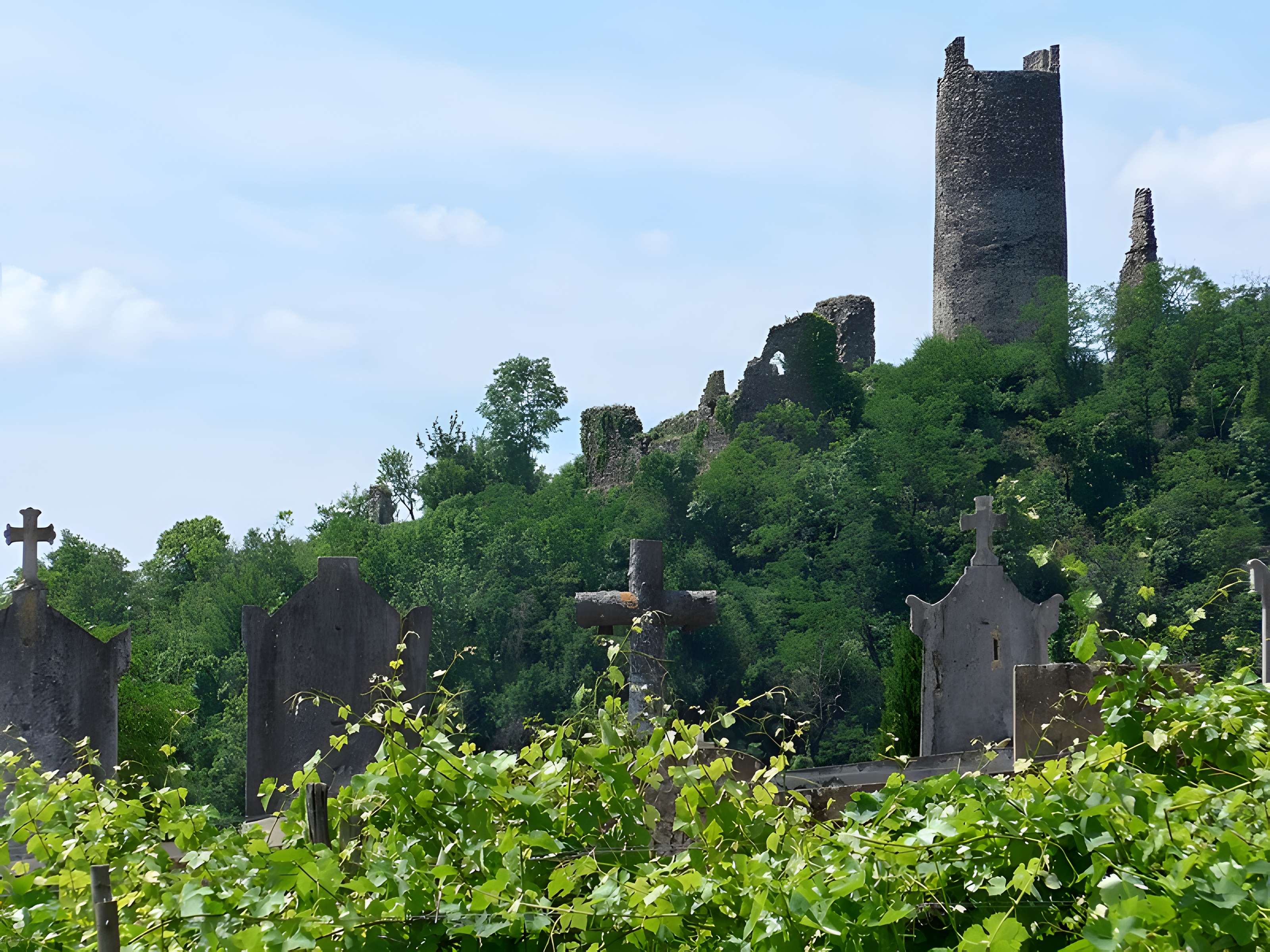 Tour blanche d'Arras-sur-Rhône