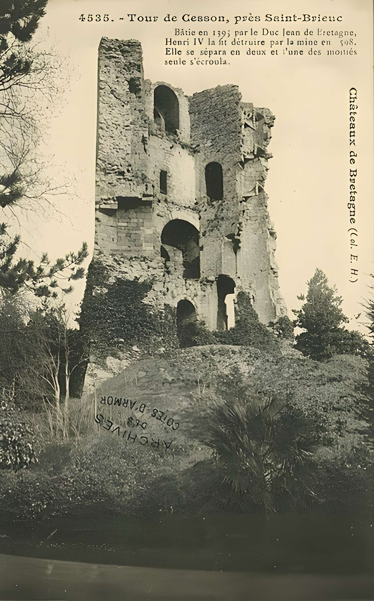 Tour de Cesson à Saint-Brieuc