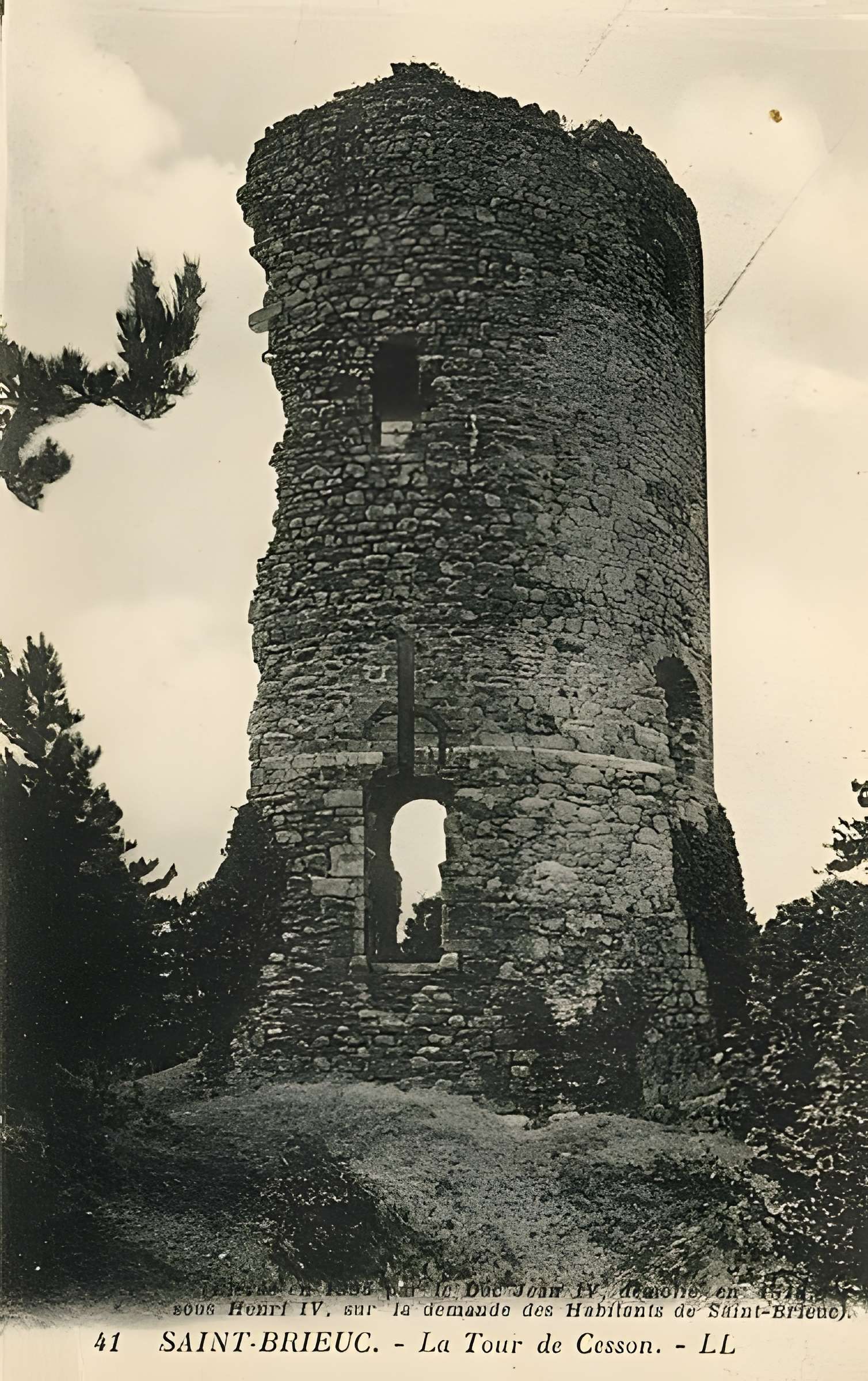 Tour de Cesson à Saint-Brieuc