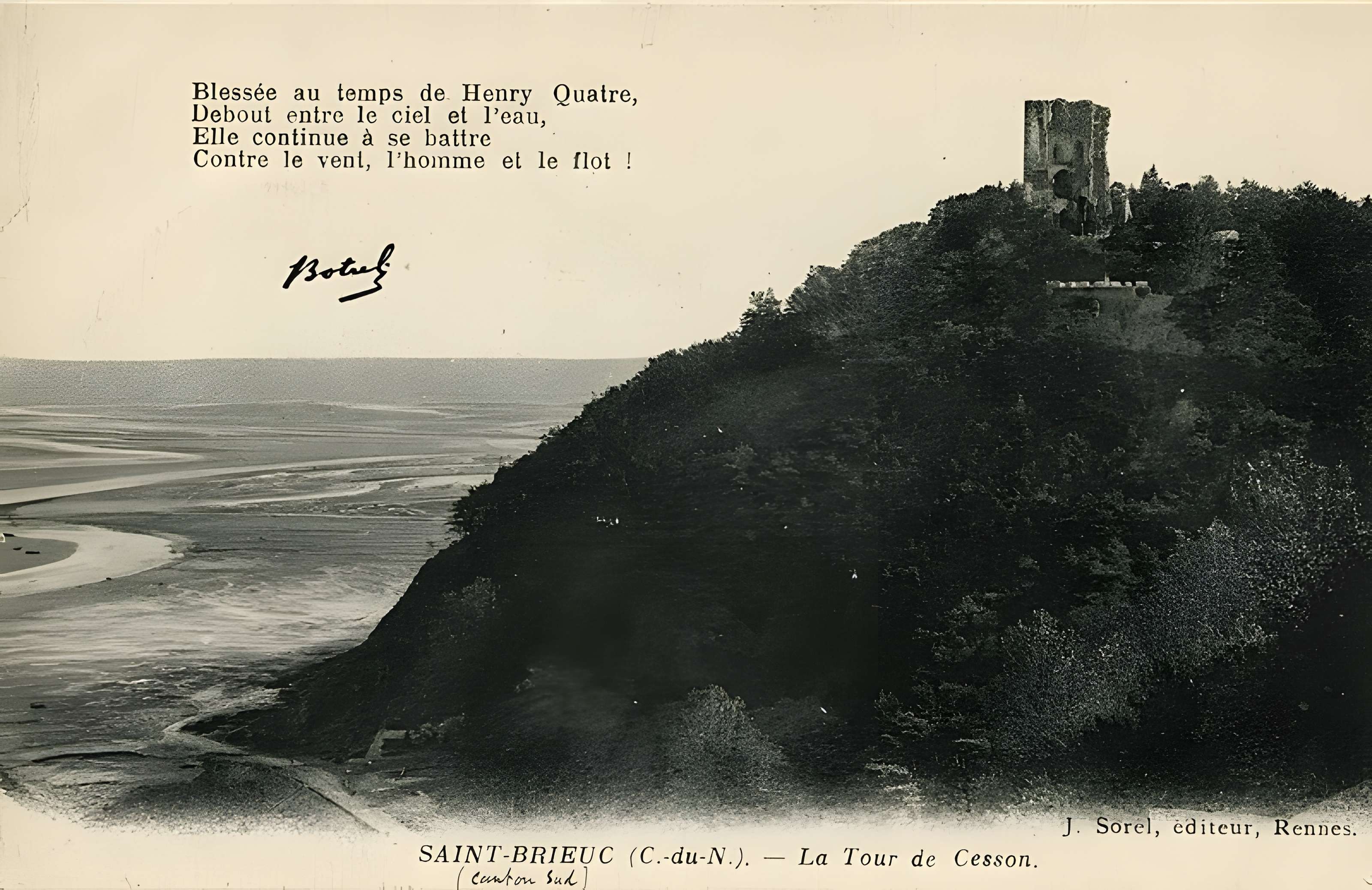Tour de Cesson à Saint-Brieuc