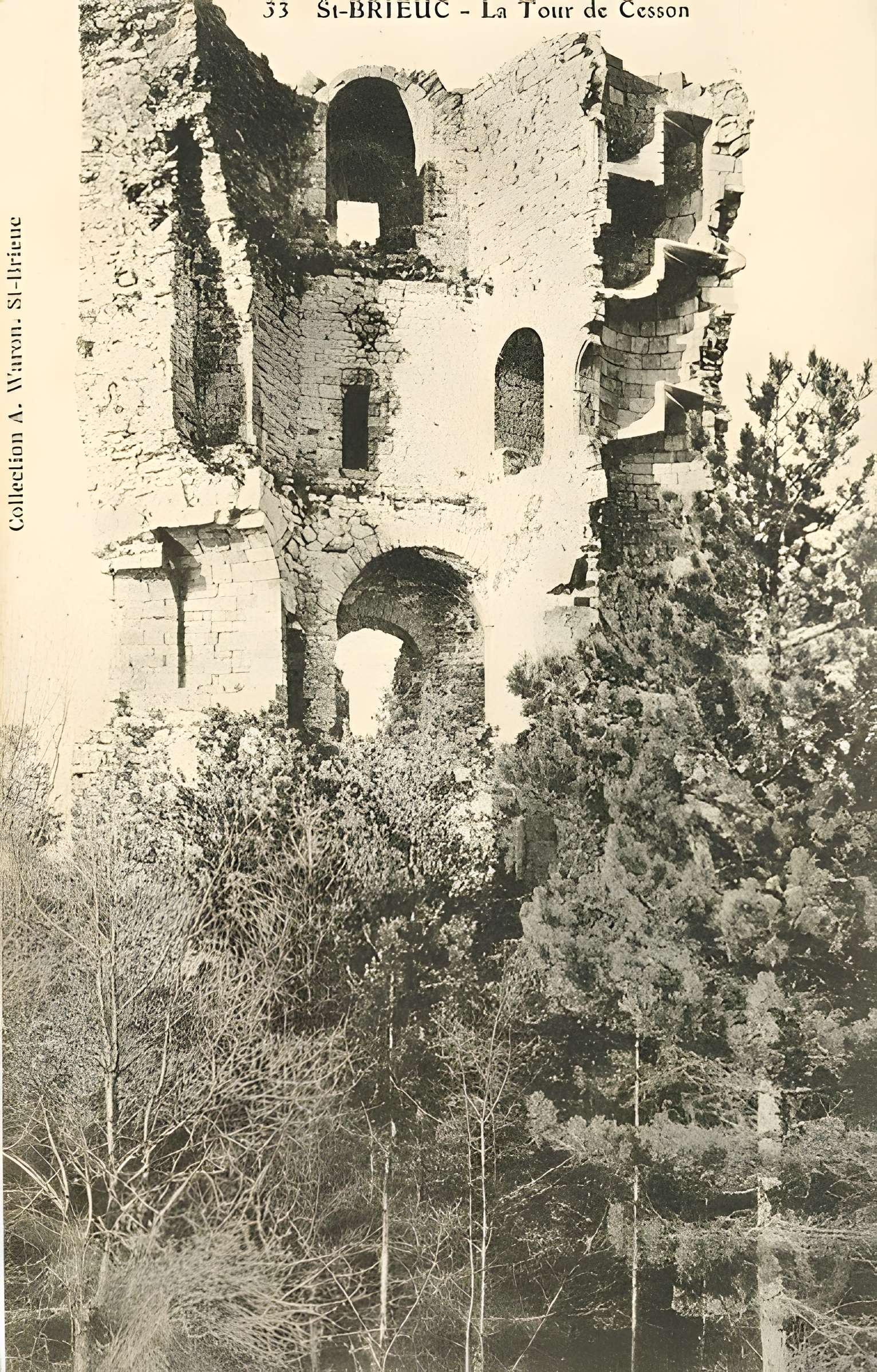 Tour de Cesson à Saint-Brieuc