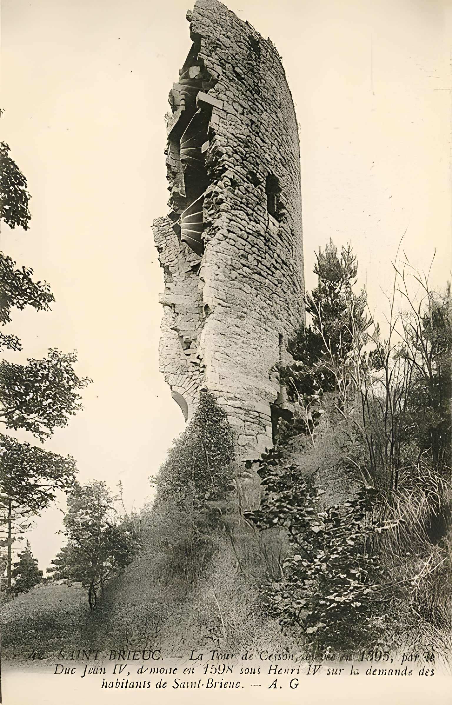 Tour de Cesson à Saint-Brieuc
