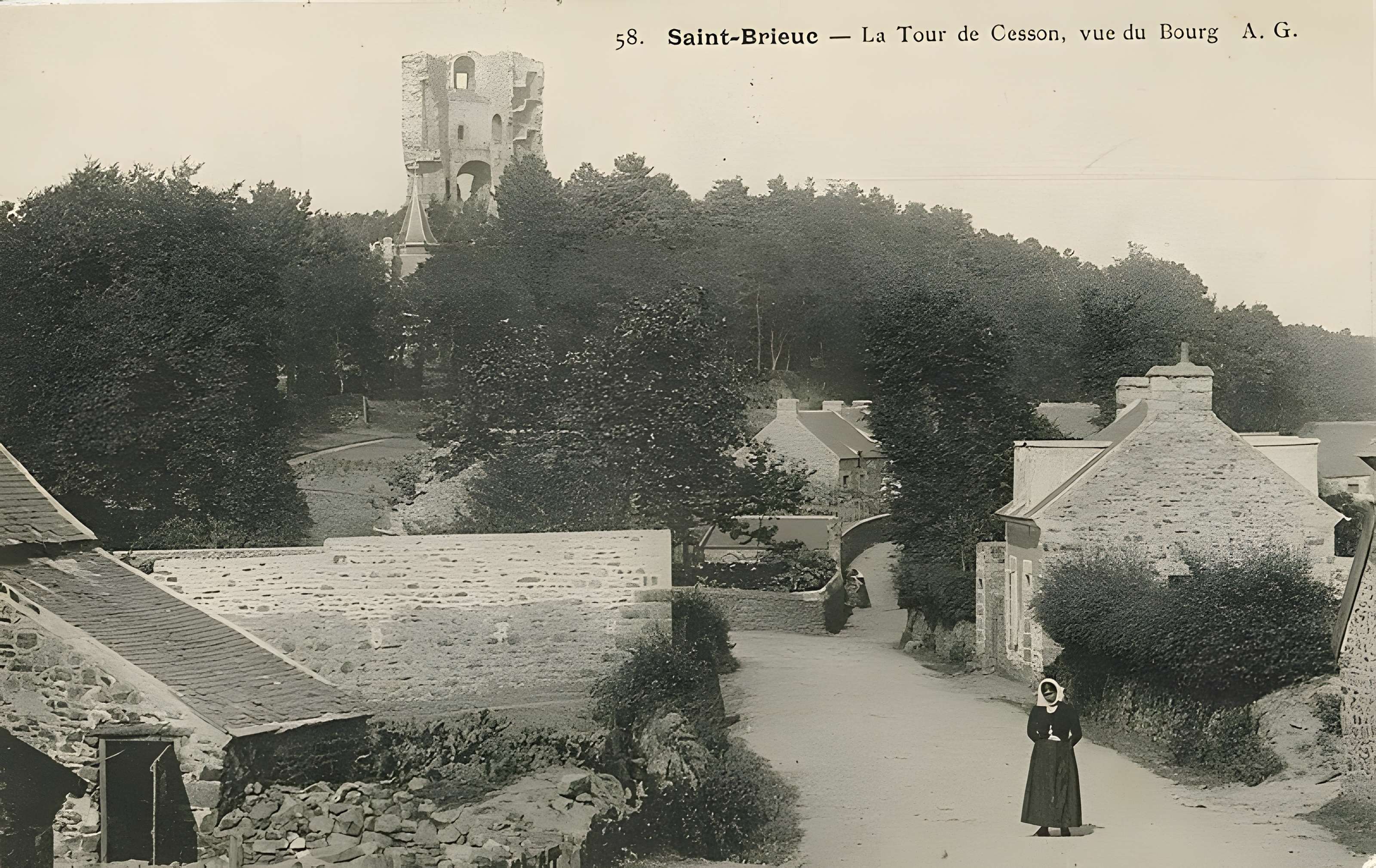Tour de Cesson à Saint-Brieuc
