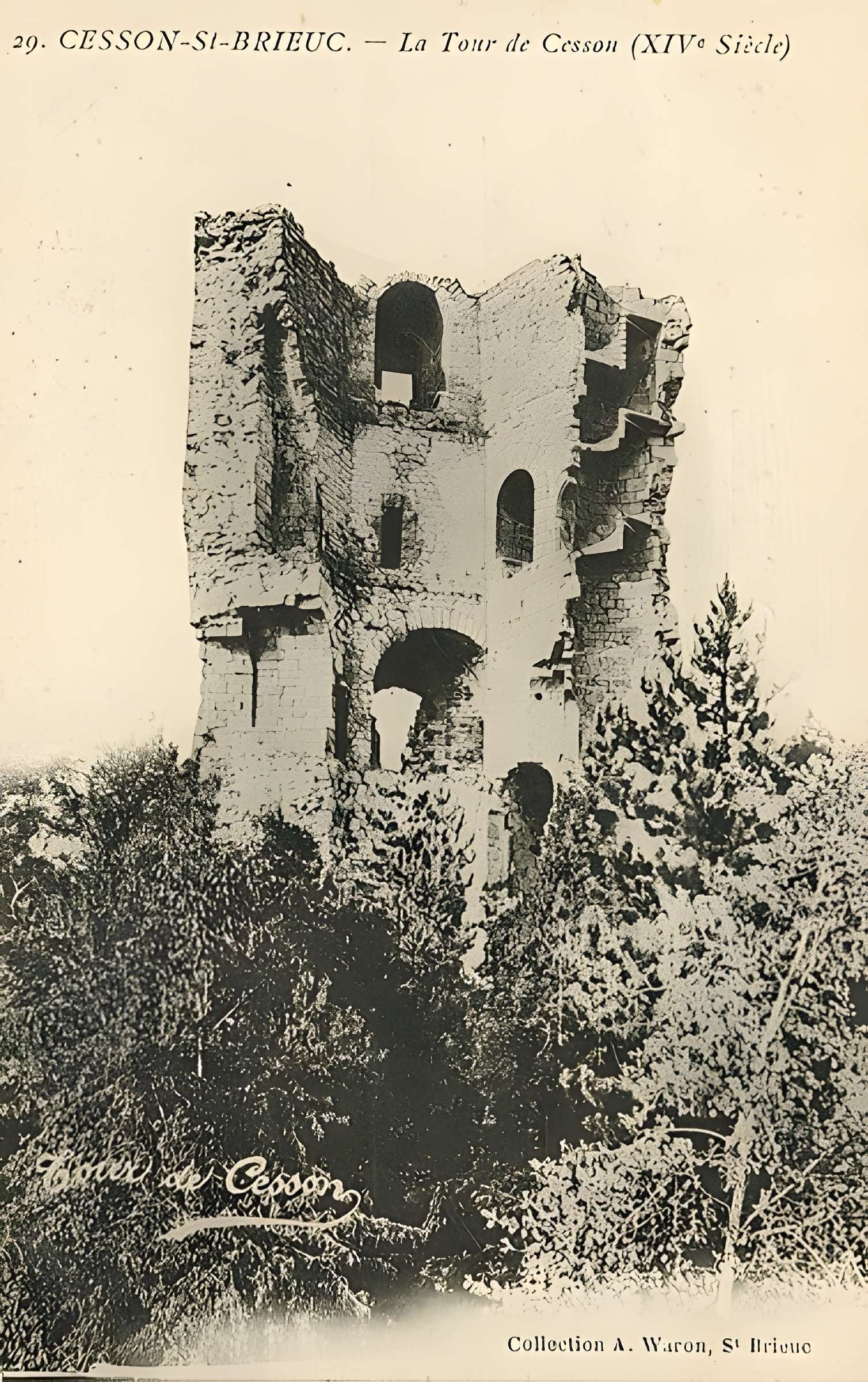 Tour de Cesson à Saint-Brieuc