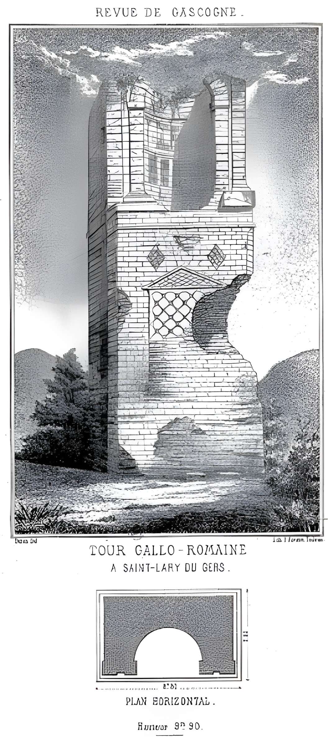 Tour gallo-romaine de Saint-Lary