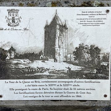 tour medievale de la queue en brie
