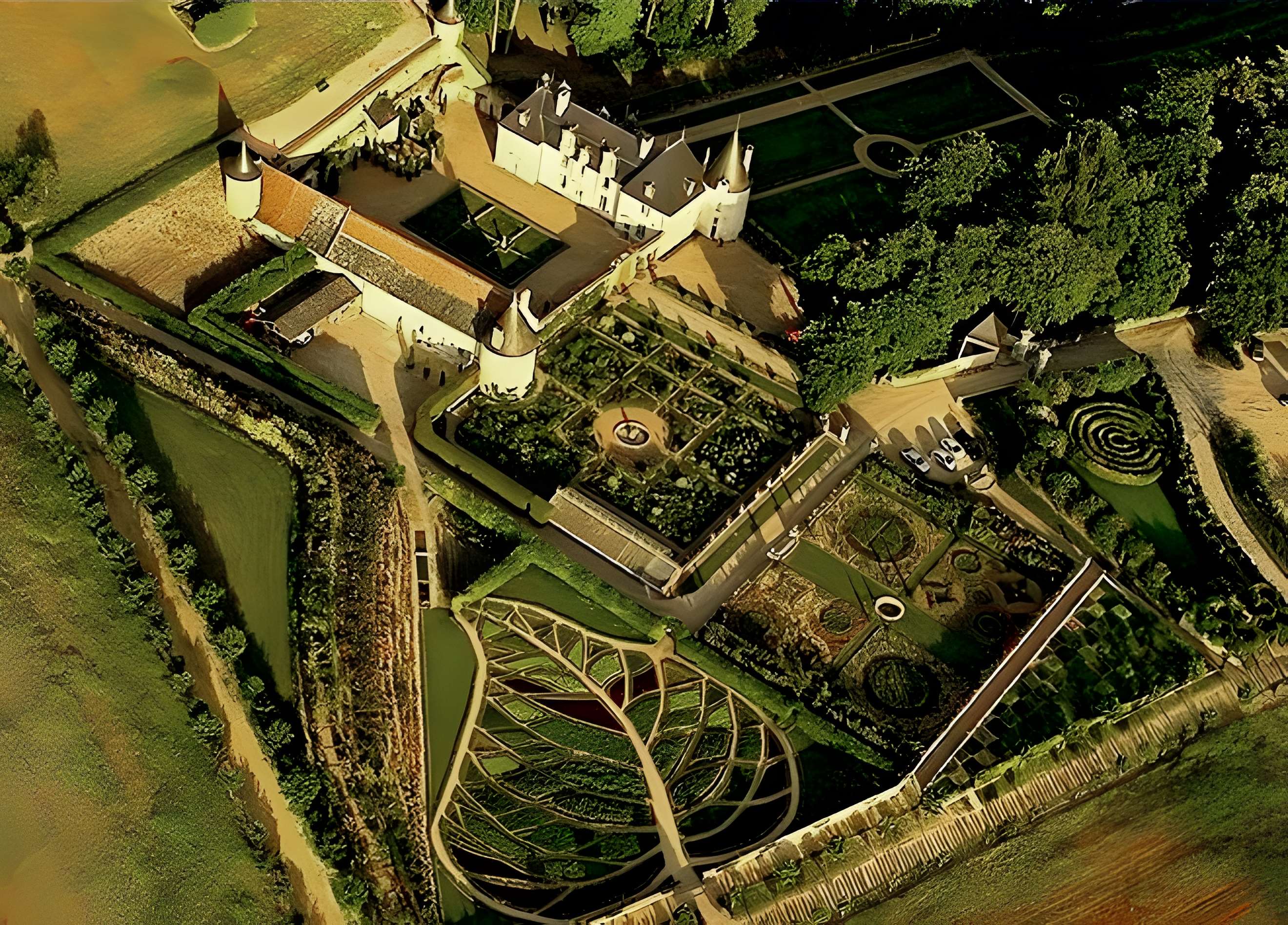 Château et jardins de la Chatonnière