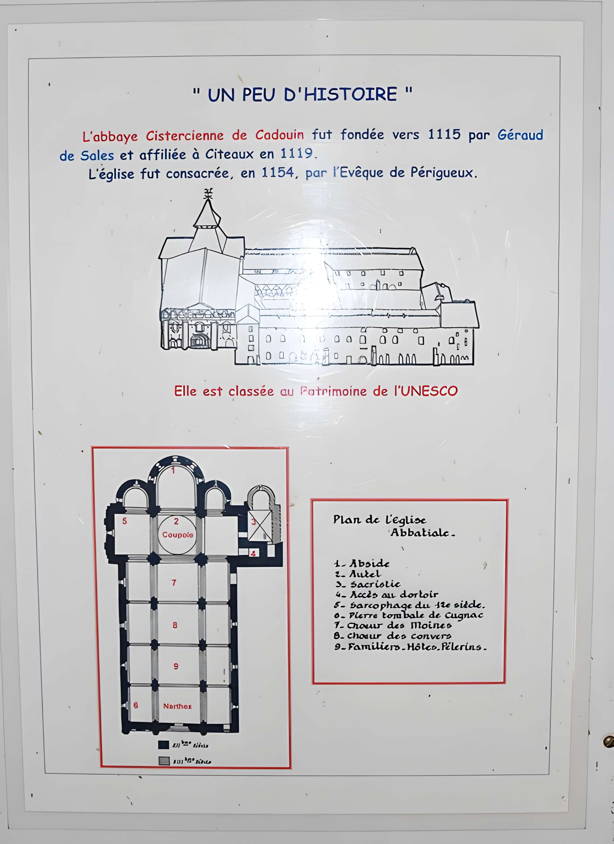 Ancienne abbaye de Cadouin