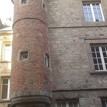 Tourelle de la Rue Geoffroy-Herbert à Coutances