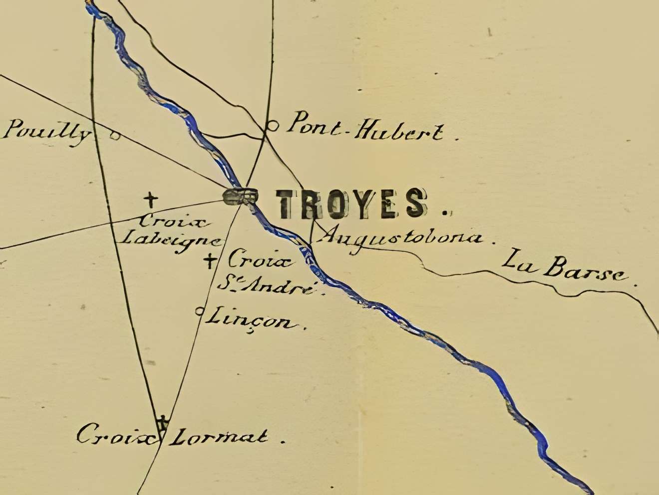 Tronçons de voies romaines de Bétignicourt 
