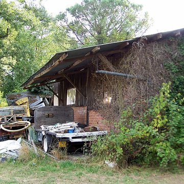 Usine de distillation de produits résineux à Saint-Symphorien