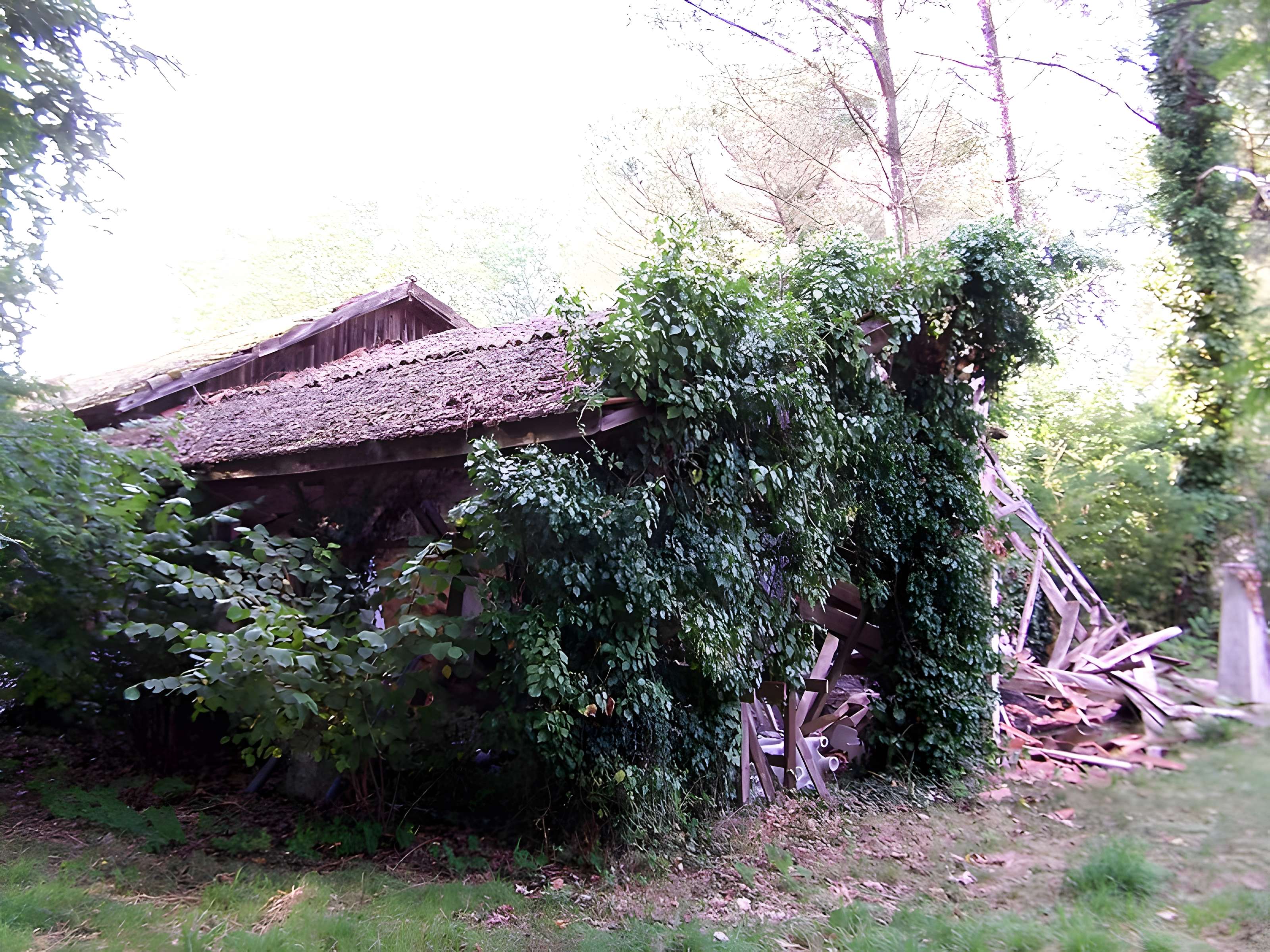 Usine de distillation de produits résineux à Saint-Symphorien