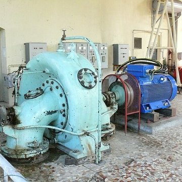 Usine élévatoire des eaux à Trilbardou