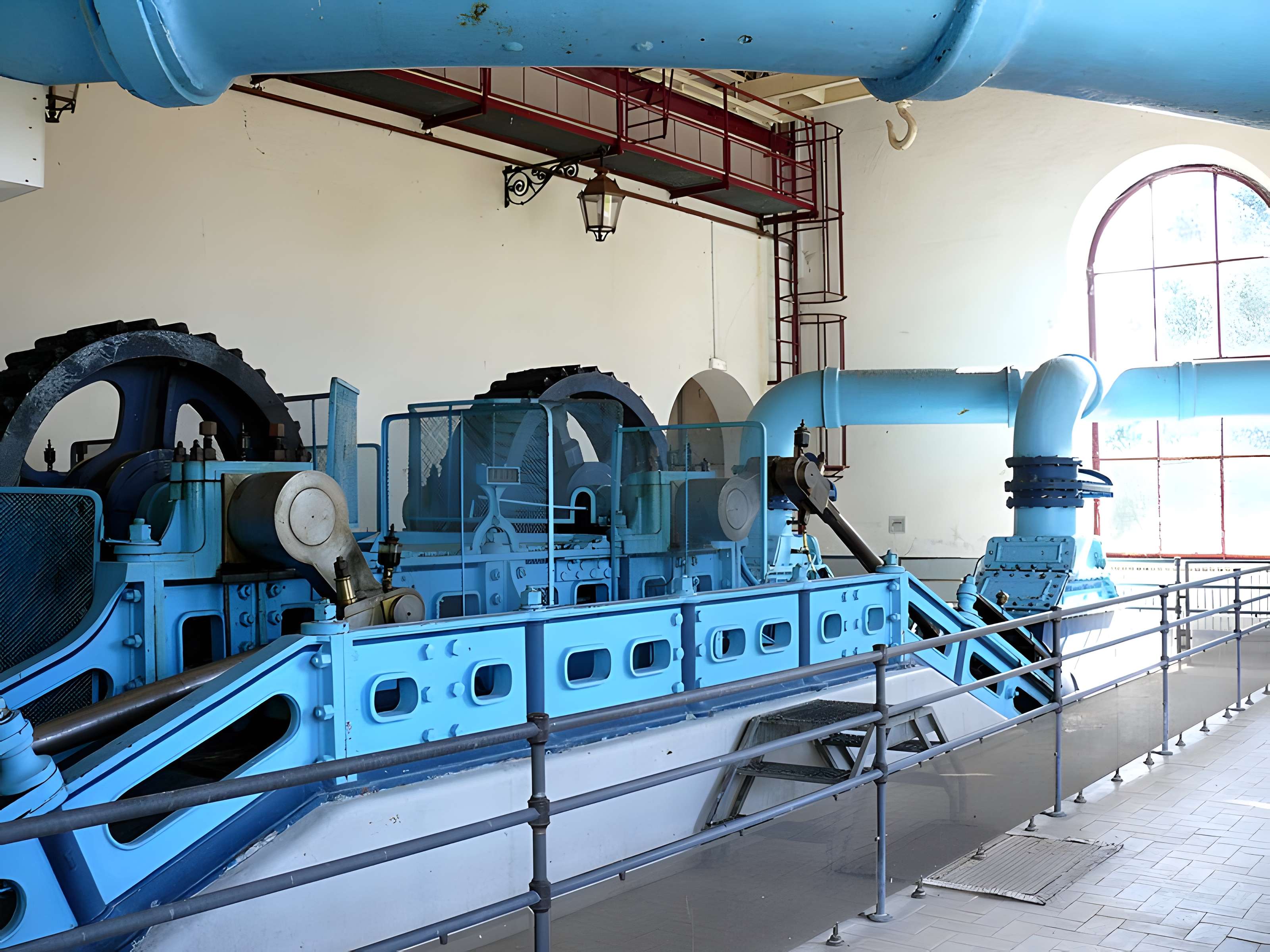 Usine élévatoire des eaux à Trilbardou