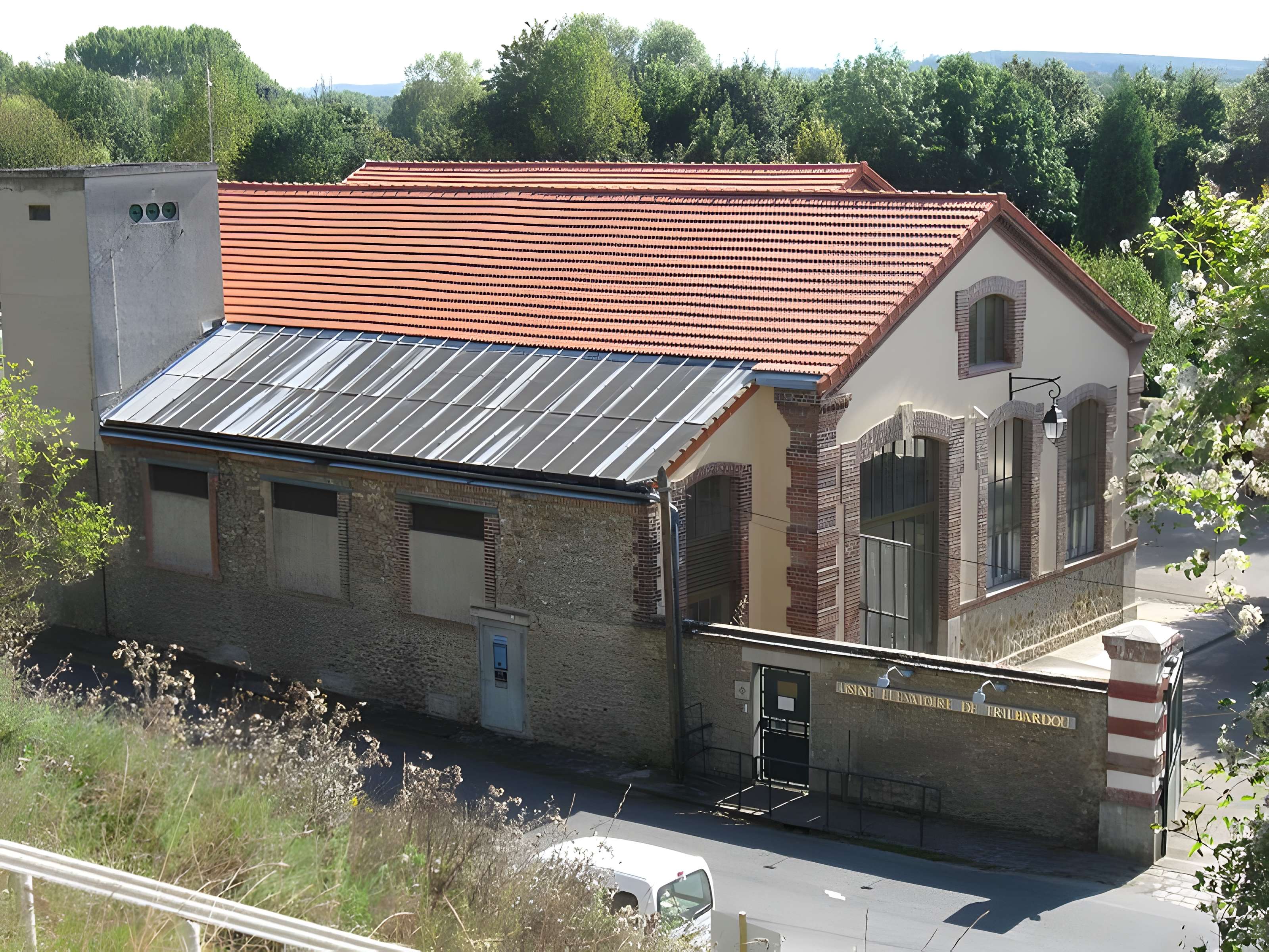 Usine élévatoire des eaux à Trilbardou