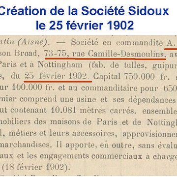 Usine Sidoux de Saint-Quentin