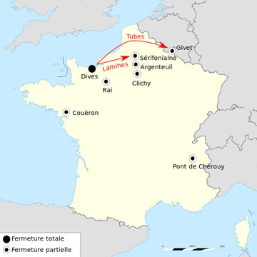 Usine Tréfimétaux de Dives-sur-Mer