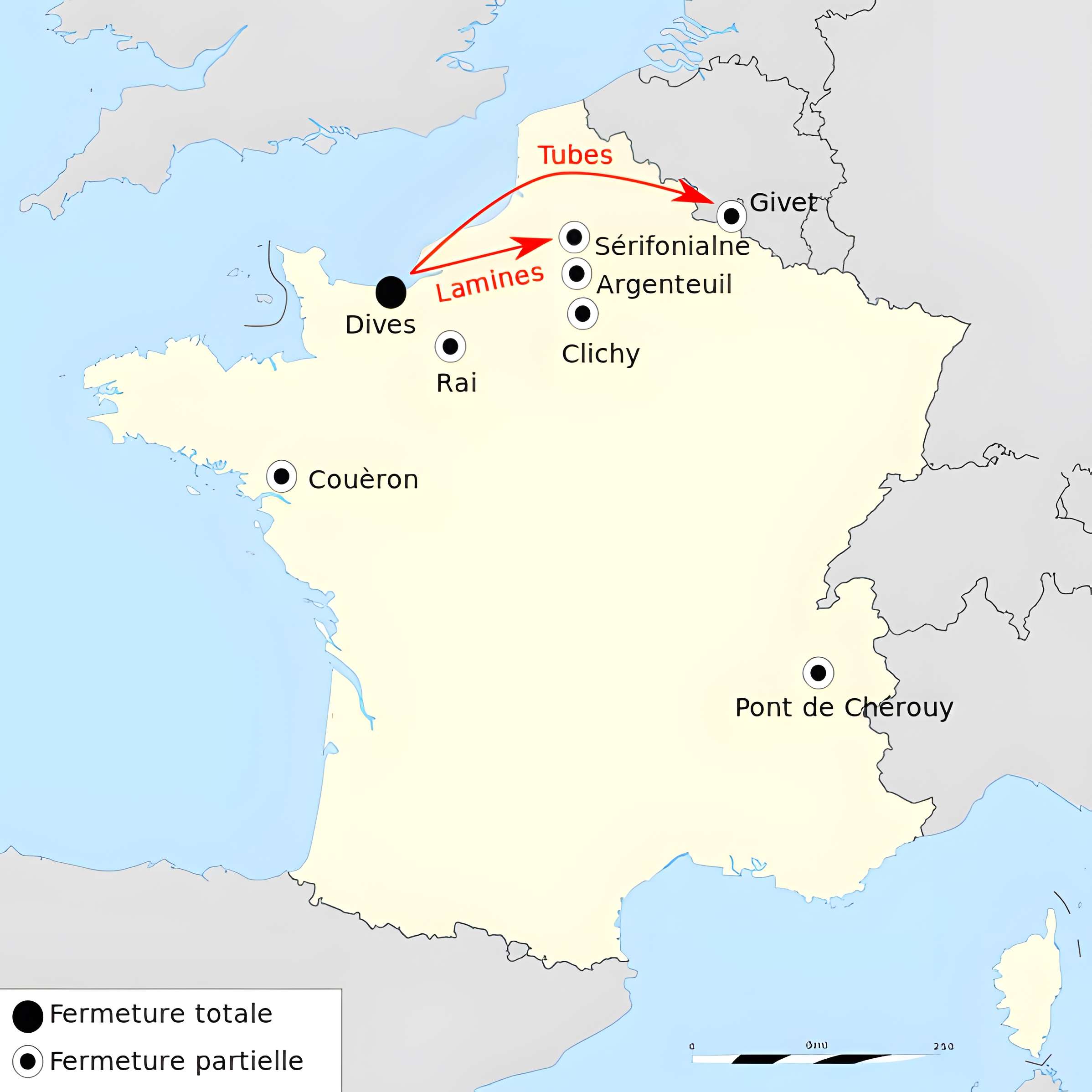 Usine Tréfimétaux de Dives-sur-Mer