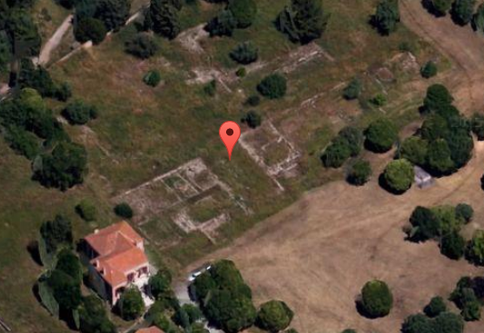 Vestiges antiques du site archéologique du Clos de la Tour à Fréjus 