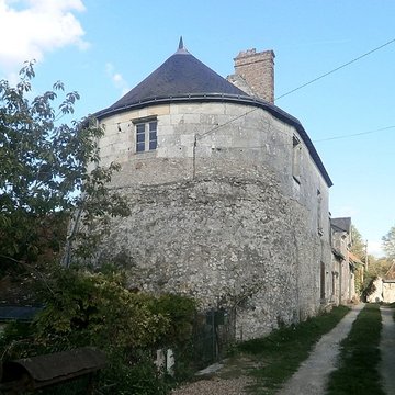Vestiges du castellum romain de Larçay