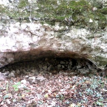 Vestiges du castellum romain de Larçay