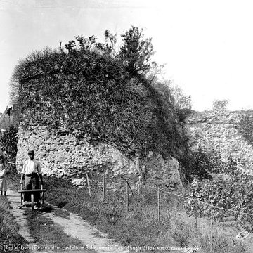 Vestiges du castellum romain de Larçay