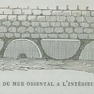 Vestiges du castellum romain de Larçay