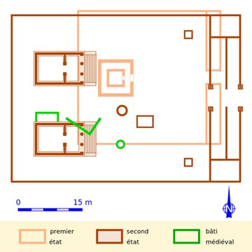 vestiges gallo romains de mazamas a saint leomer