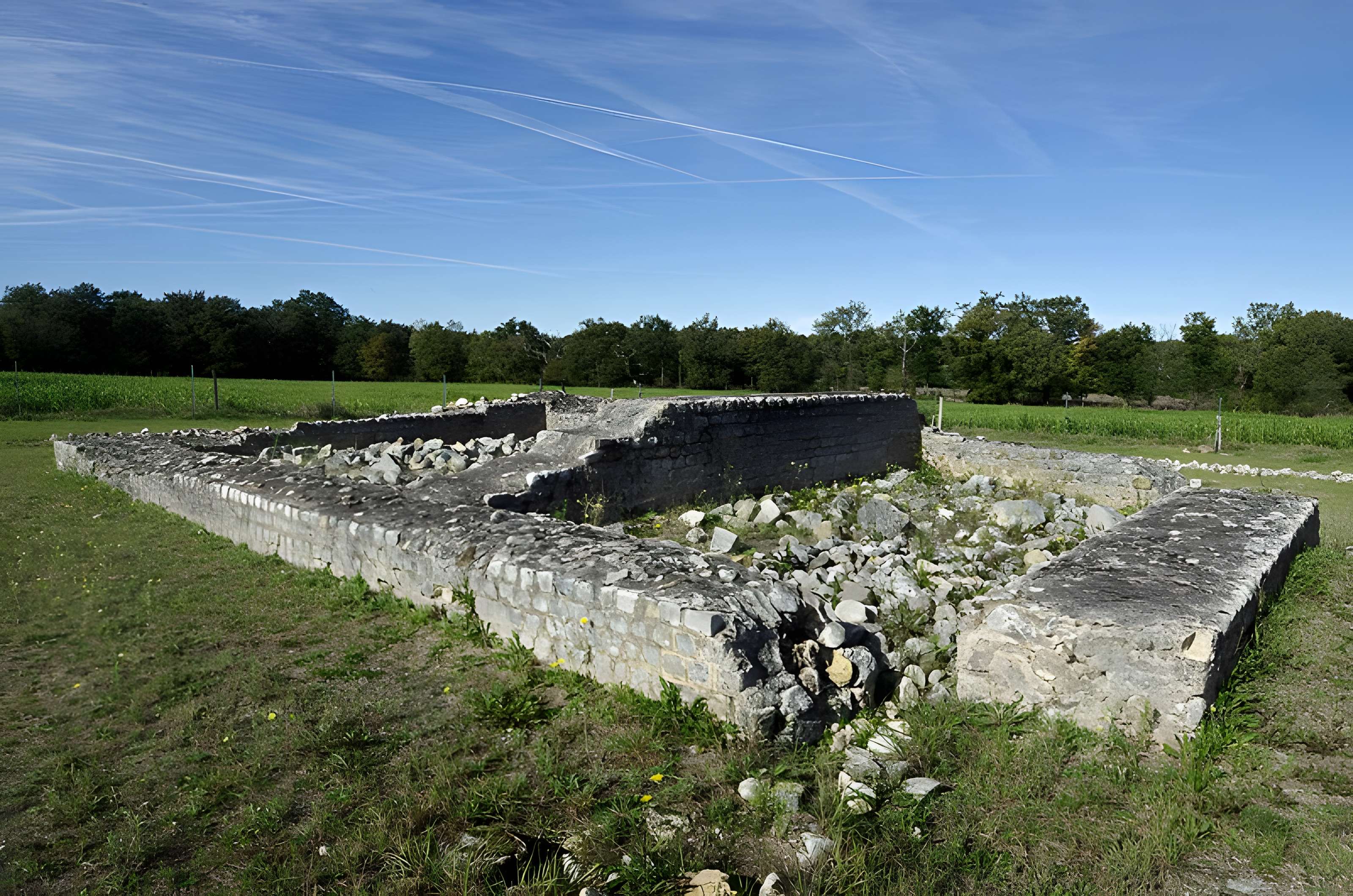 Vestiges gallo-romains de Mazamas à Saint-Léomer