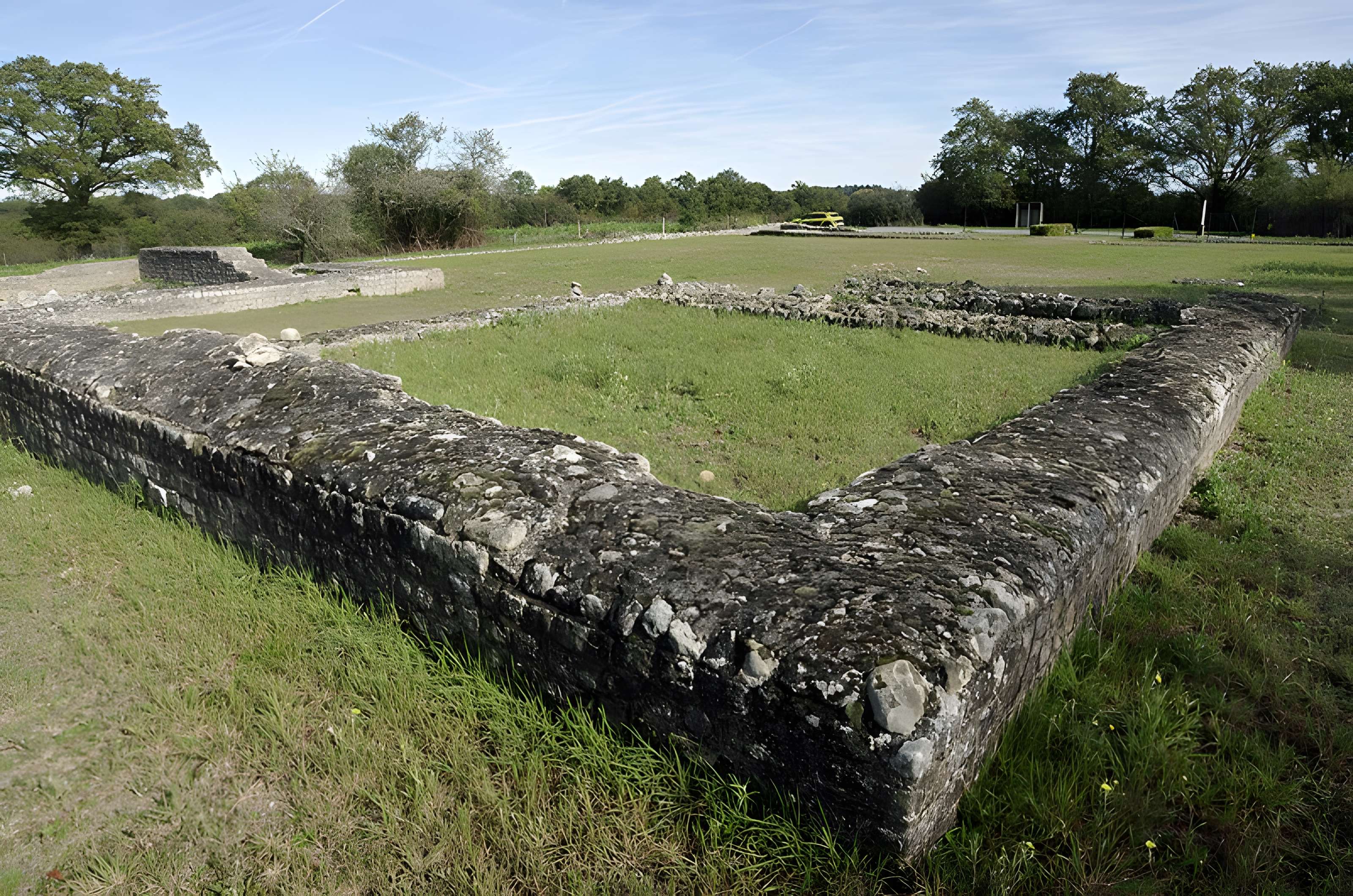 Vestiges gallo-romains de Mazamas à Saint-Léomer