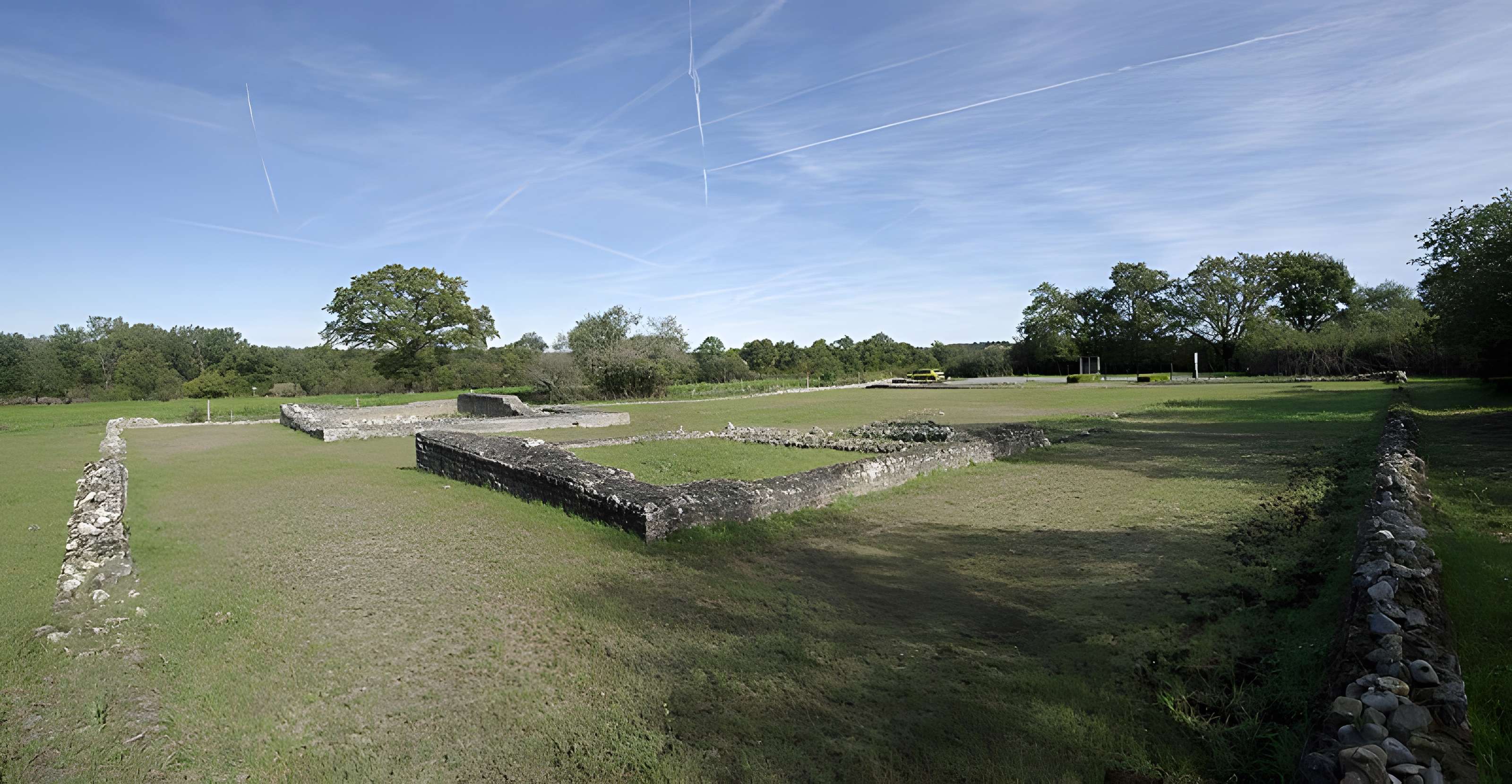 Vestiges gallo-romains de Mazamas à Saint-Léomer