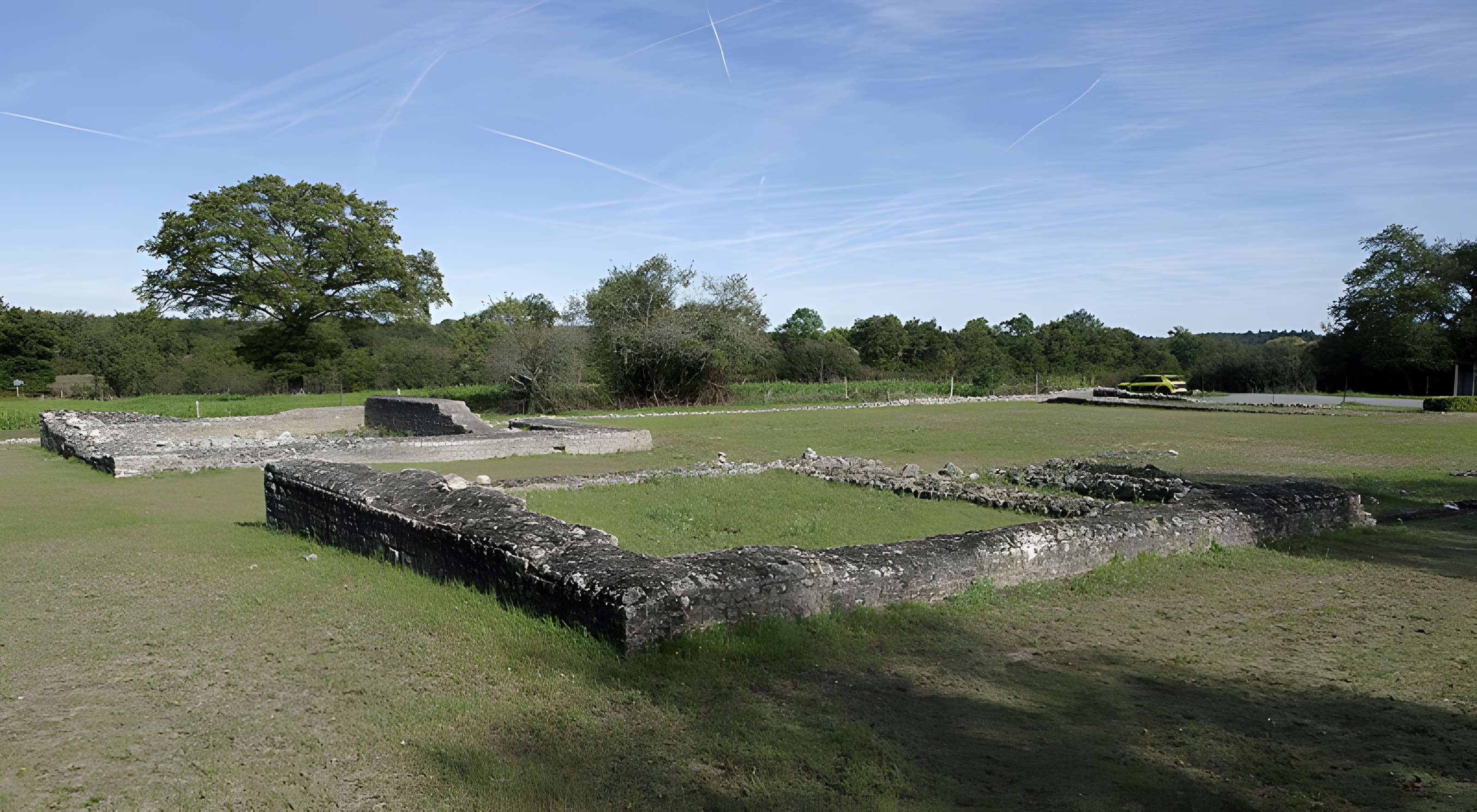 Vestiges gallo-romains de Mazamas à Saint-Léomer