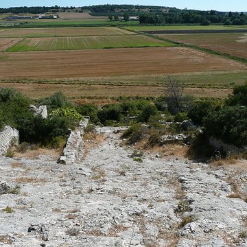 Vestiges romains de Caparon à Fontvieille