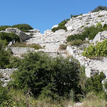 Vestiges romains de Caparon à Fontvieille