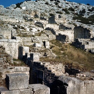 Vestiges romains de Caparon à Fontvieille