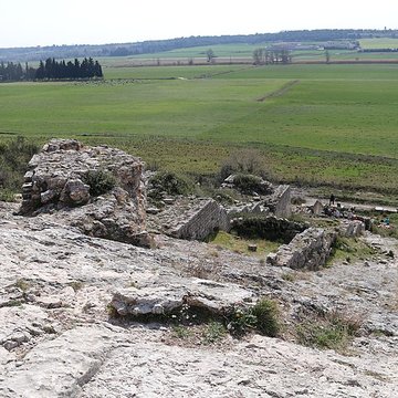 Vestiges romains de Caparon à Fontvieille