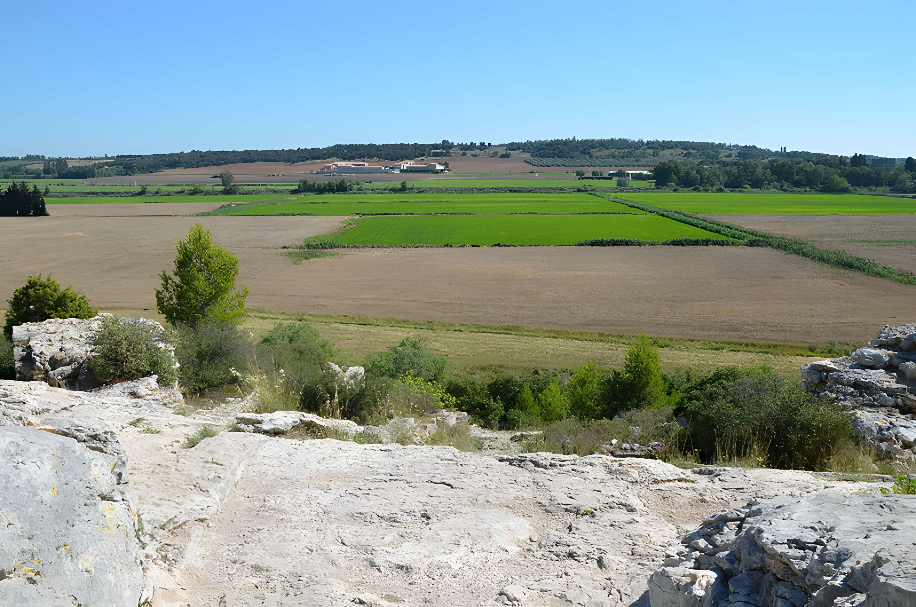 Vestiges romains de Caparon à Fontvieille
