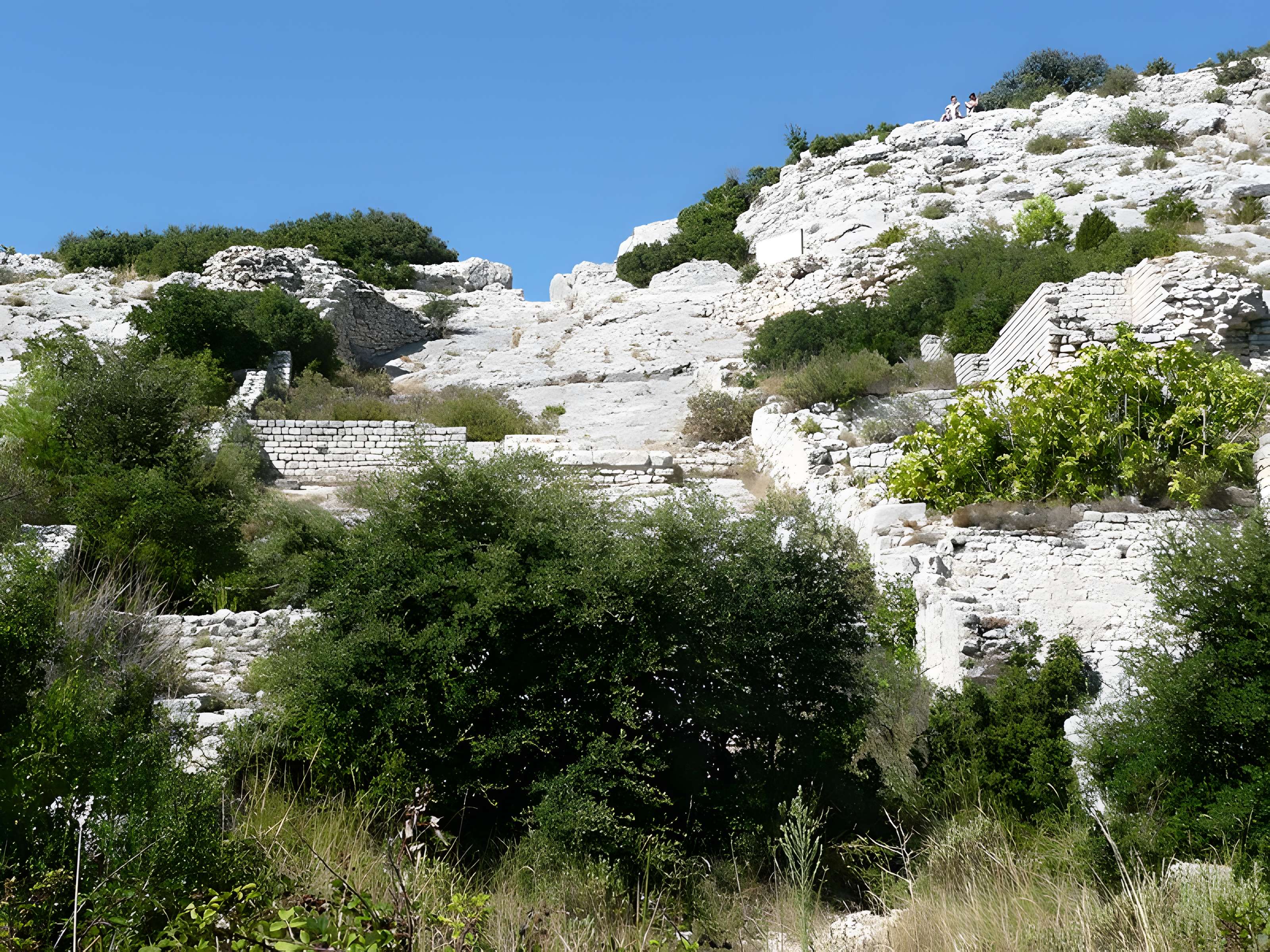 Vestiges romains de Caparon à Fontvieille