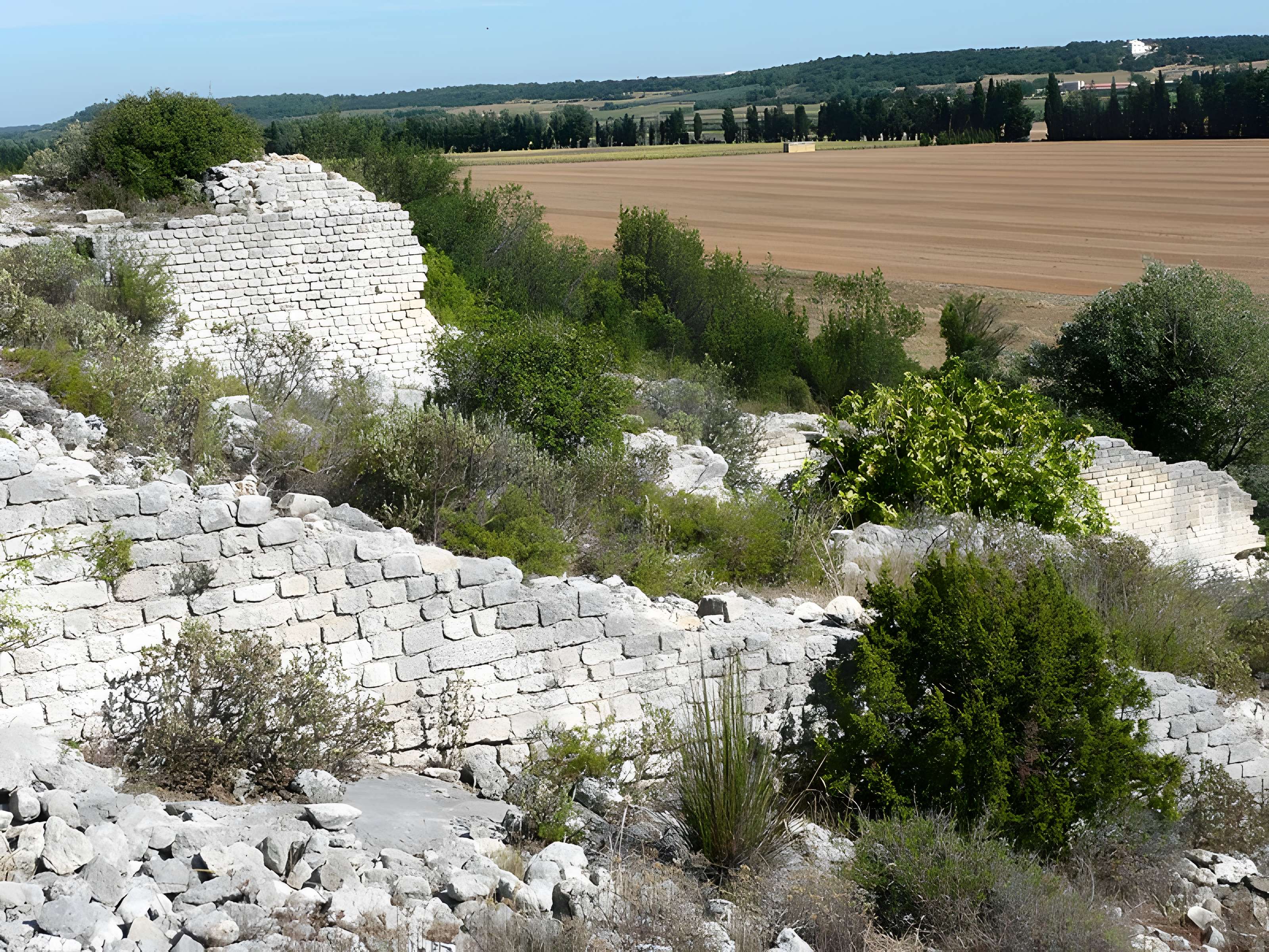 Vestiges romains de Caparon à Fontvieille