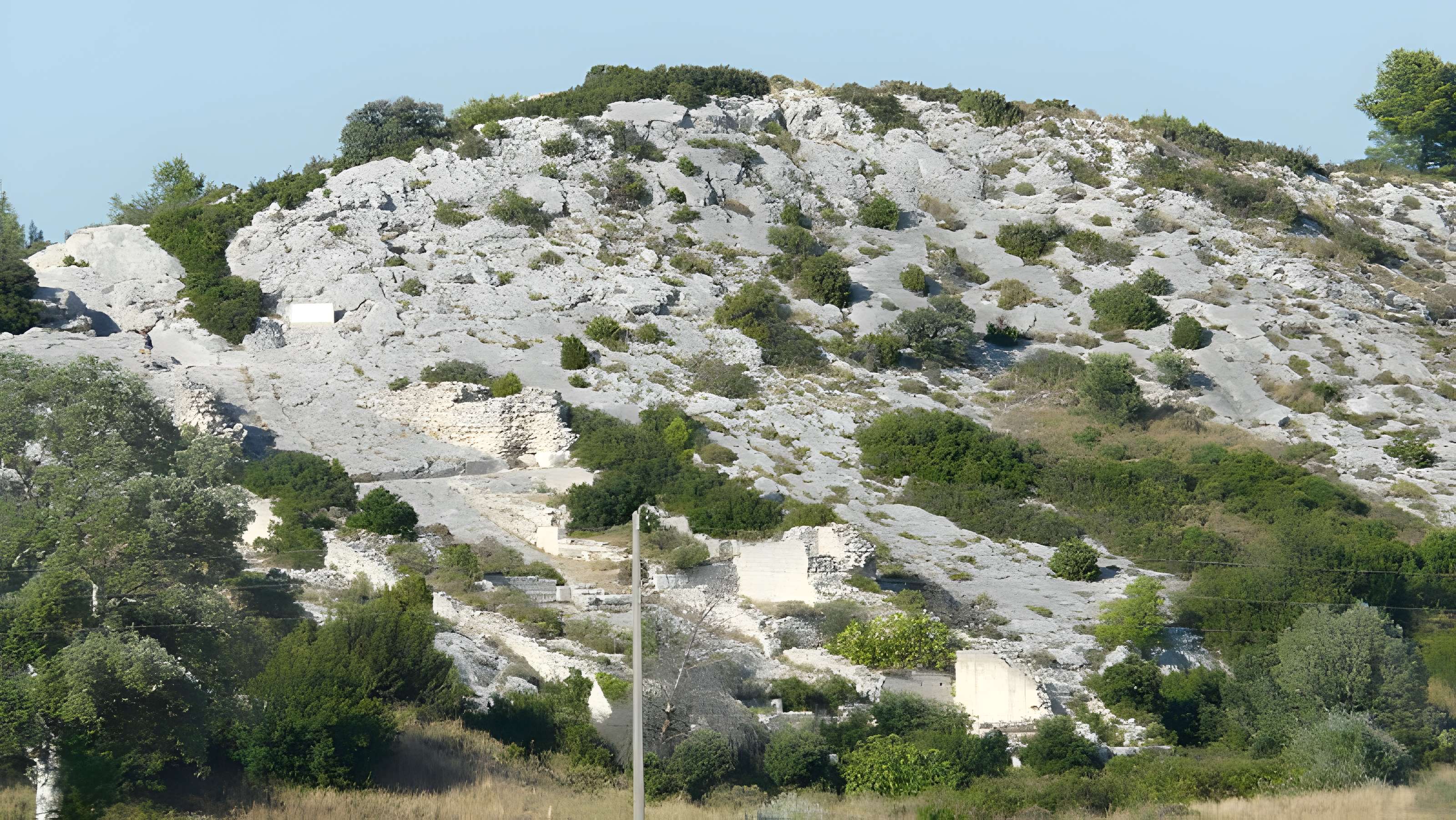 Vestiges romains de Caparon à Fontvieille