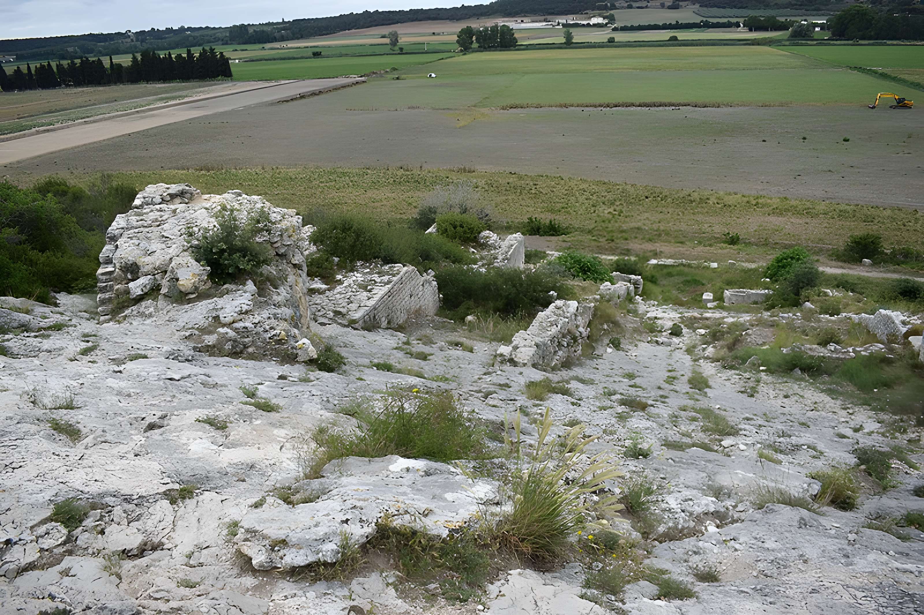 Vestiges romains de Caparon à Fontvieille
